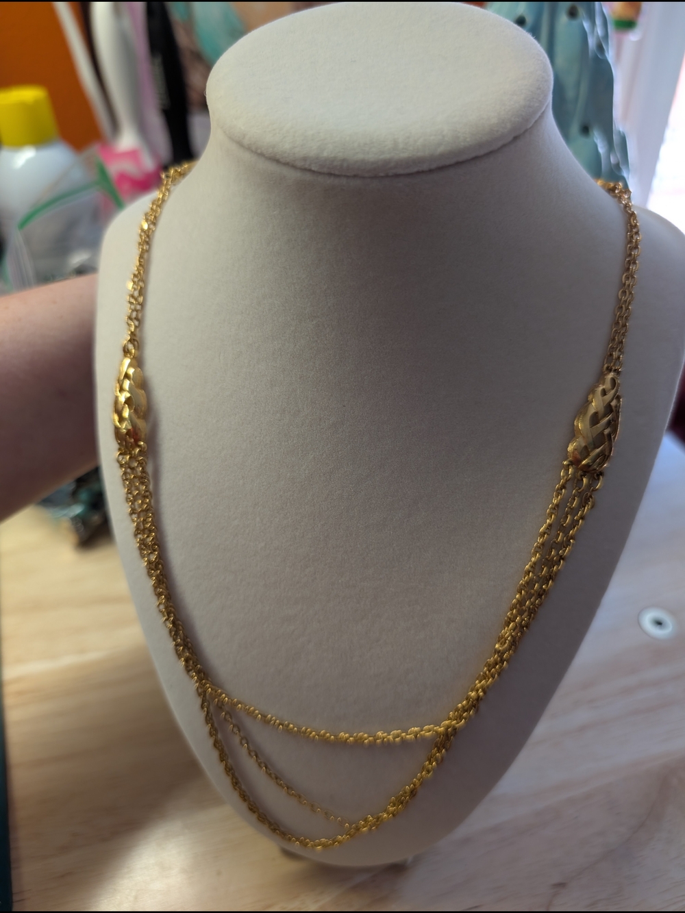 Gold Multi-Strand Women’s Necklace